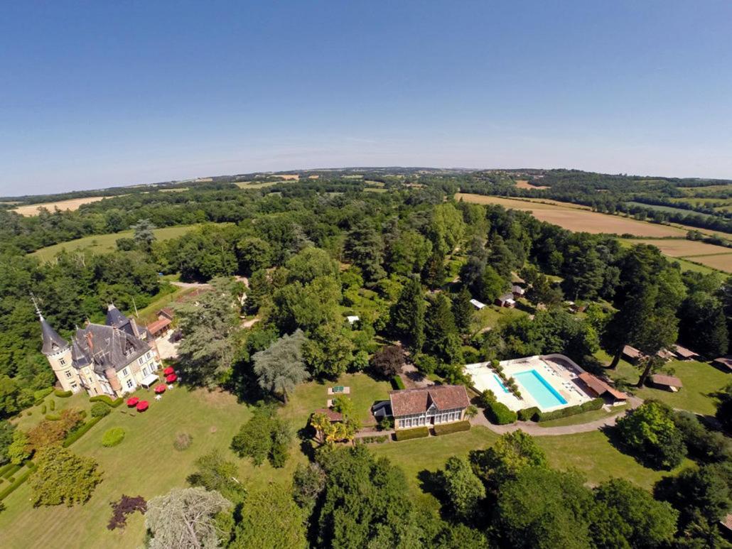 Camping Et Hotel Chateau Du Haget Montesquiou Luaran gambar